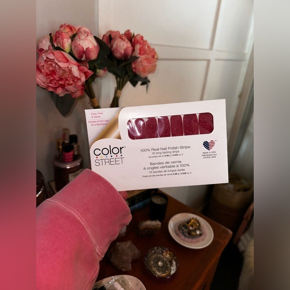 Glitter Red Color Street Nail Polish in the color “Cran-tastic” Brand New in Box - Picture 11 of 17